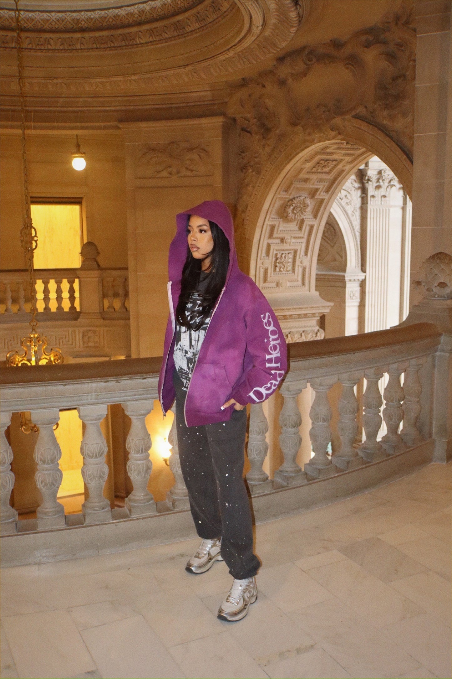 Violette Zip Up